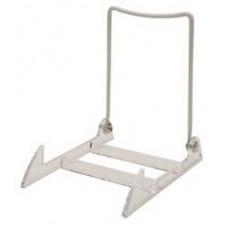 12- Clear / White Adjustable Display Stands / Easels for Plates Art - Gibson 4PL   251248612825